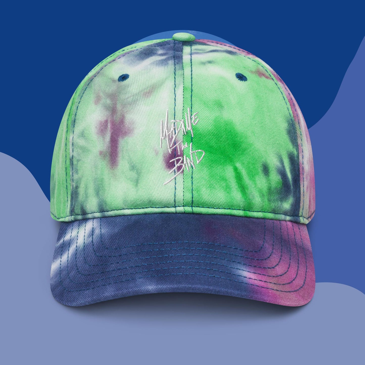 "Aurora Swirl" Tie dye hat